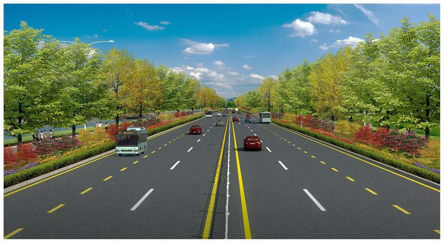 道路建設(shè)效果圖 工程管理中的可視化利器